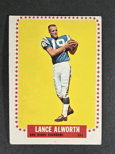 1964 topps lance alworth - topps, #